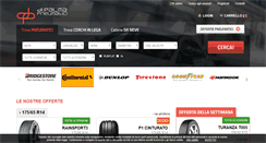 Desktop Screenshot of dipalmapneumatici.it